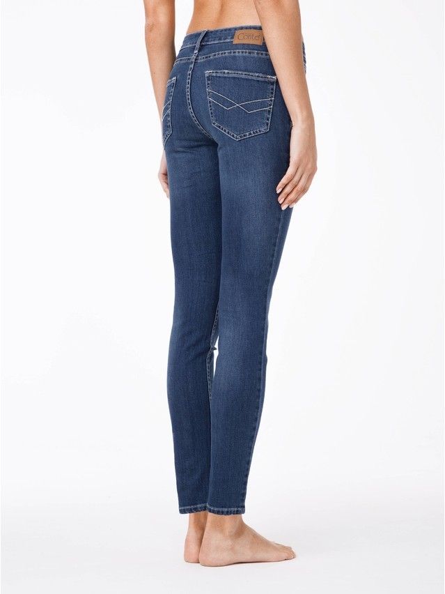 Denim trousers CONTE ELEGANT 756/4909D, s.170-102, dark blue - 2
