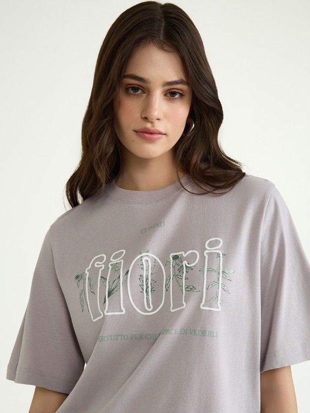 Джемпер женский CE LD 3036, р.170-92, coffee-fiori - 1