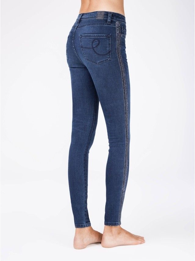 Denim trousers CONTE ELEGANT CON-99, s.170-102, navy - 2