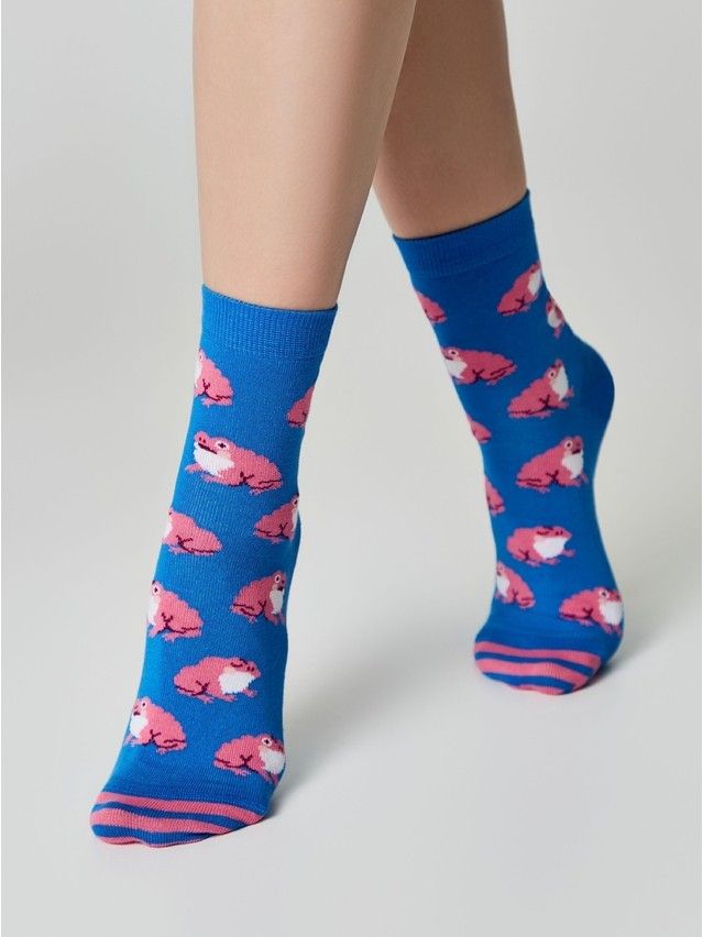 Носки женские хлопковые CE HAPPY 18С-227СП, р.23-25, 609 синий - 4