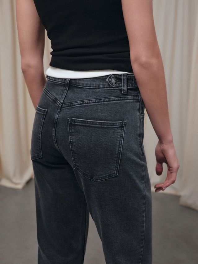 Джинсы женские C CON-847, р.164-90, washed black - 6