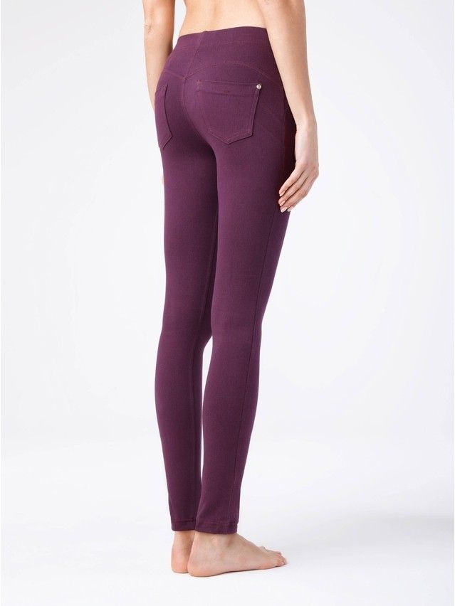 Women's leggings CONTE ELEGANT ALESSANDRA, s.164-102, bordo - 2