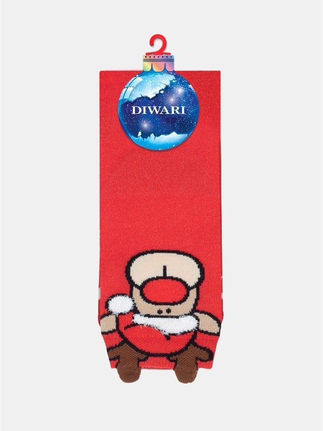 Носки мужские DW NEW YEAR 19С-90СП, р.27-29, 629 красный - 6