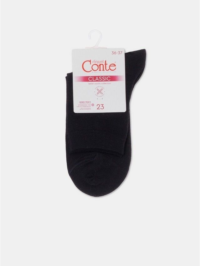 Носки женские вискозные CE CLASSIC (tencel) 22С-77СП, р.23, 000 черный - 5