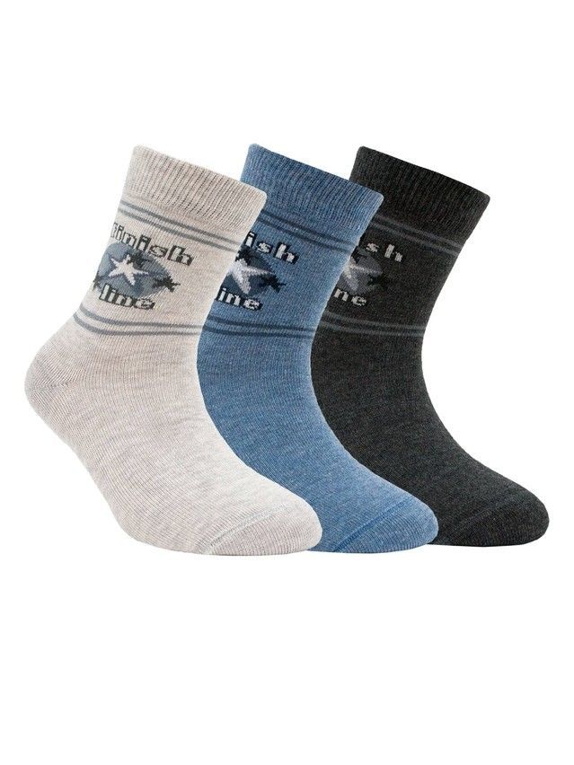 Children's socks CONTE-KIDS TIP-TOP, s.24-26, 180 denim - 1