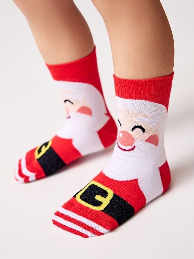 Носки детские CK NEW YEAR 21С-67СП, р.20-22, 162 красный - 3