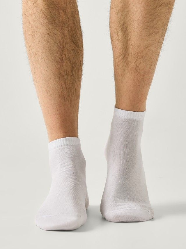 Носки мужские C (BAMBOO, короткие) 24С-163СП, р.25, 000 белый - 1