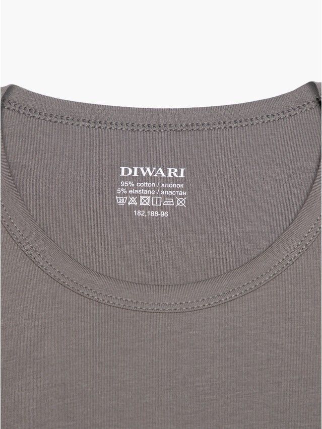 Футболка DW BASIC MF 309-10, р.170,176-100, graphite - 6