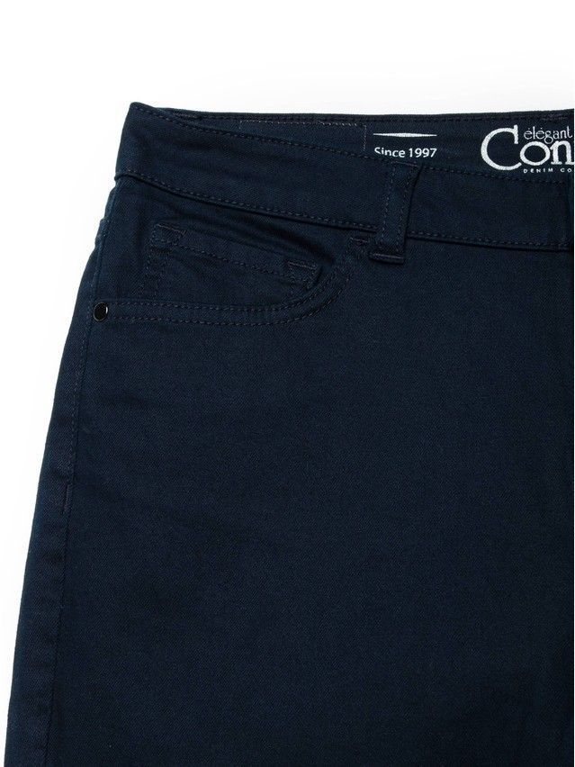 Denim trousers CONTE ELEGANT CON-139B, s.170-102, dark navy - 6