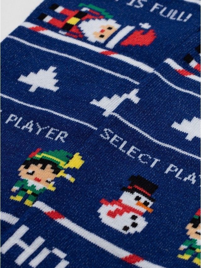 Носки мужские DW NEW YEAR 21С-71СП, р.27-29, 950 синий - 2