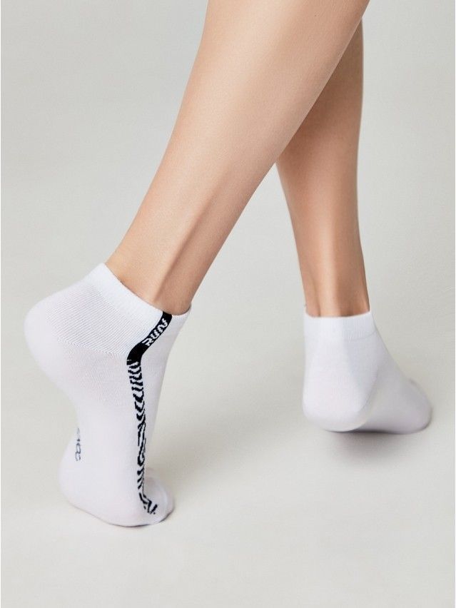 Носки женские хлопковые CE ACTIVE (короткие) 23С-111СП, р.23, 566 белый - 3