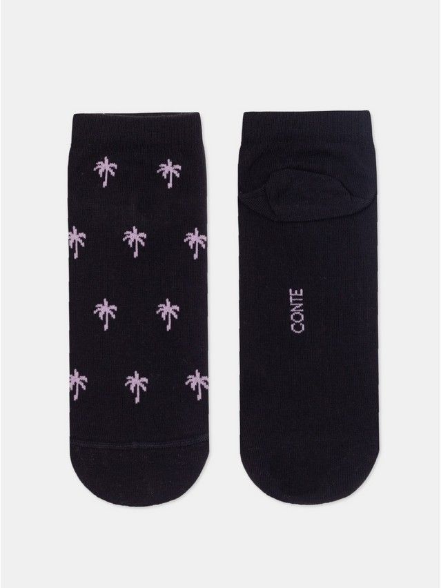 Носки женские хлопковые CE ACTIVE (короткие) 23С-111СП, р.23, 589 черный - 5