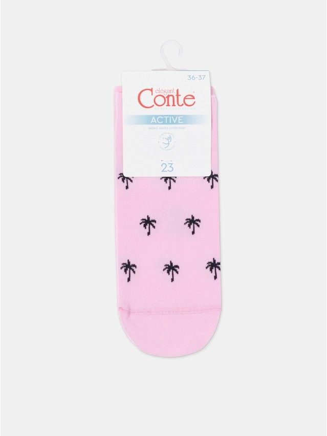 Носки женские хлопковые CE ACTIVE (короткие) 23С-111СП, р.23, 589 светло-розовый - 6