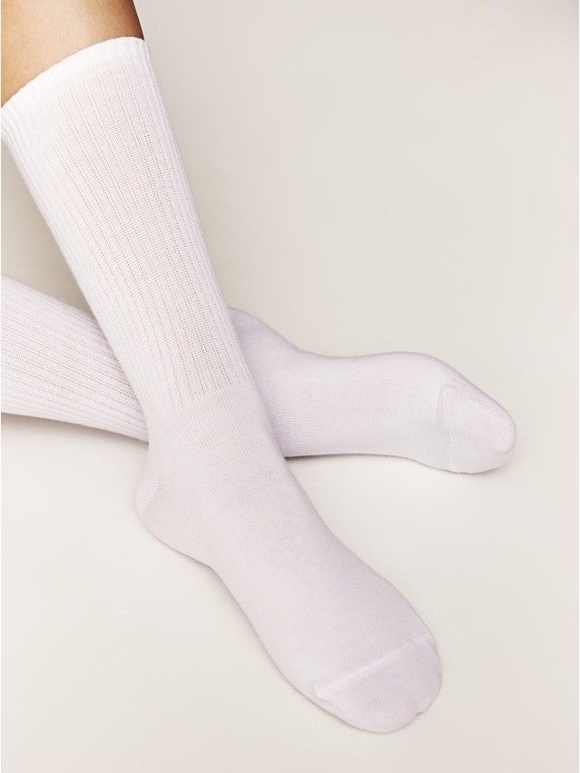 Носки женские хлопковые C FANTASY (с вышивкой) 24С-77СП, р.23-25, 637 белый - 3