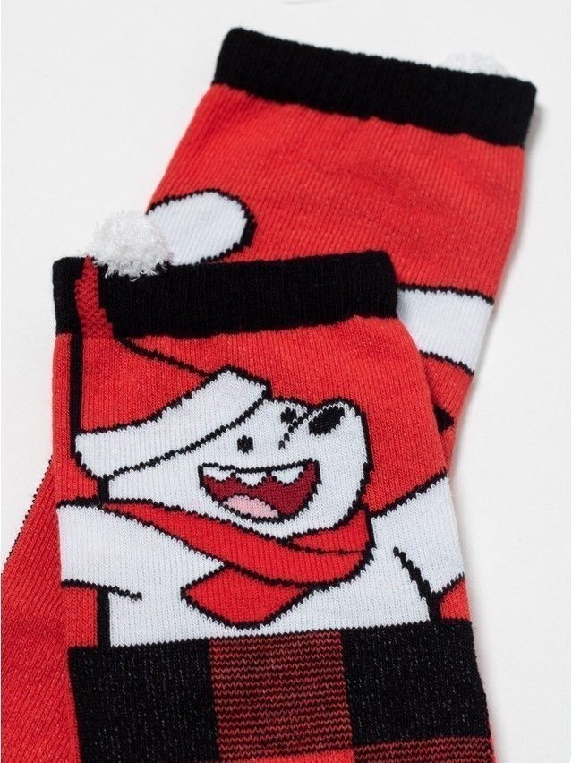 Носки детские CK NEW YEAR 21С-67СП, р.20-22, 949 красный - 2