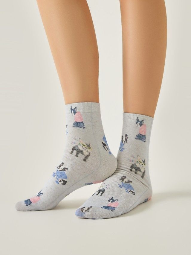 Носки женские CE FANTASY 20С-107/1СП, р.23-25, 736 серый - 1