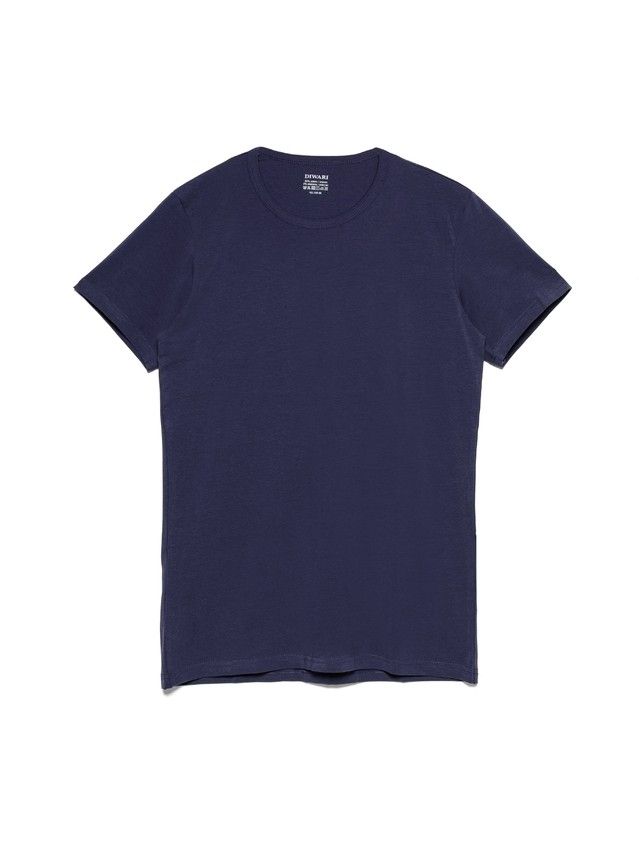 Футболка DW BASIC MF 309-10, р.170,176-100, dark navy - 4