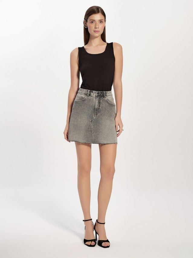 Юбка джинсовая женская CE CON-761, р.170-90, grey - 1