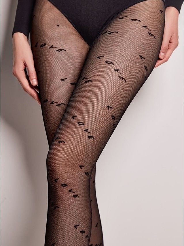 Колготки женские CE FANTASY ADORE, р.2, nero - 1