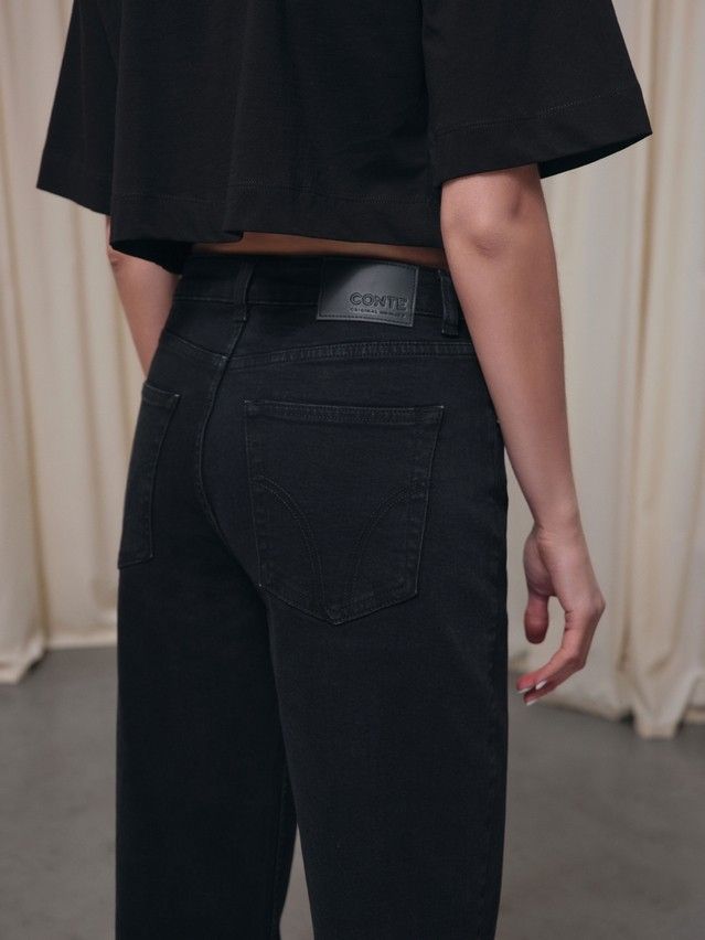 Джинсы женские C CON-844, р.164-90, washed black - 6