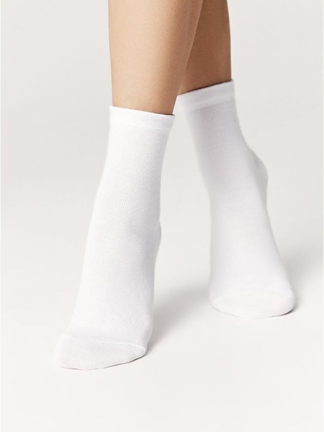 Носки женские хлопковые CE АCTIVE 24С-11СП, р.23-25, 599 белый - 2