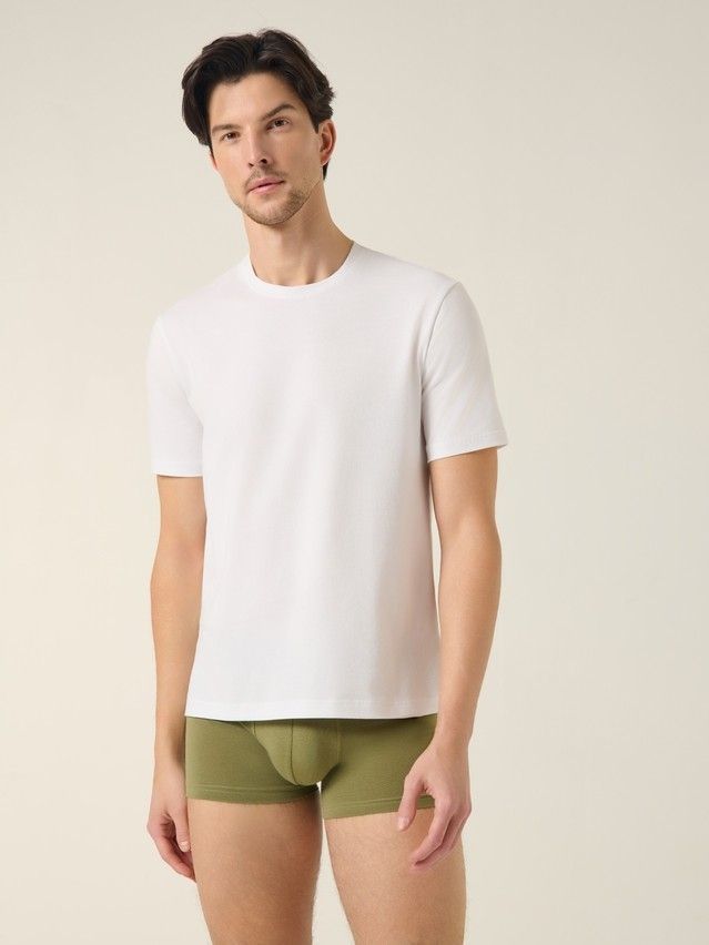 Фуфайка мужская DW BASIC MEN MF 4024 (бандероль),р.176,182-92, white - 1