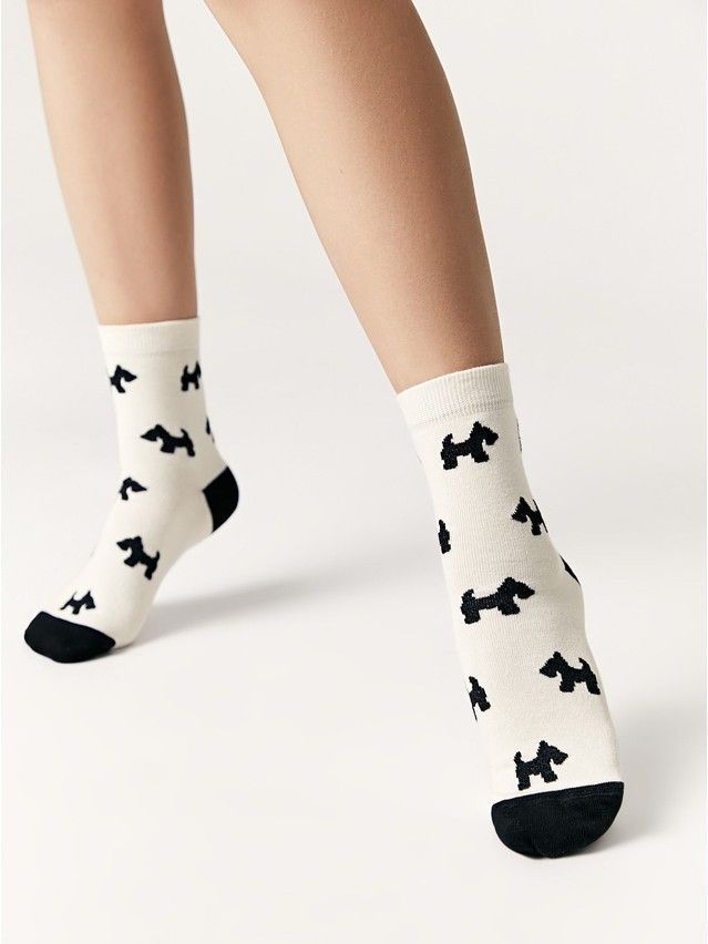 Носки женские хлопковые CE CLASSIC 7С-22СП, р.23-25, 587 молочный - 1