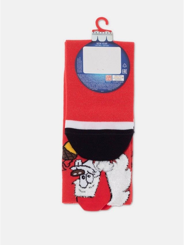 Носки мужские DW NEW YEAR 19С-66СП, р.42-45, 911 красный - 6
