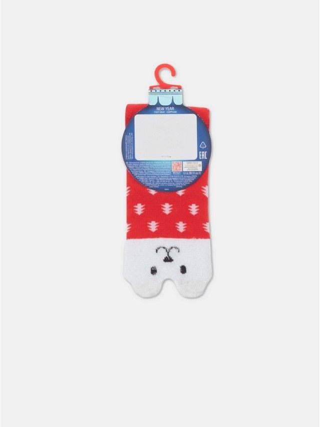 Носки детские CK NEW YEAR 21С-67СП, р.16-18, 909 красный - 5