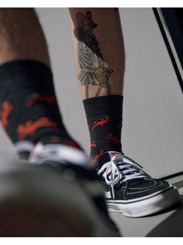 Носки муж. DW HAPPY 20С-37СП, р.40-41, 135 черный - 1