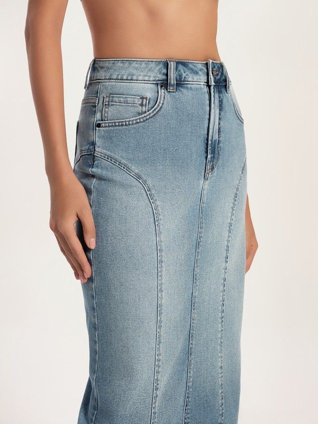 Юбка джинсовая женская CE CON-804, р.170-90, light blue - 5