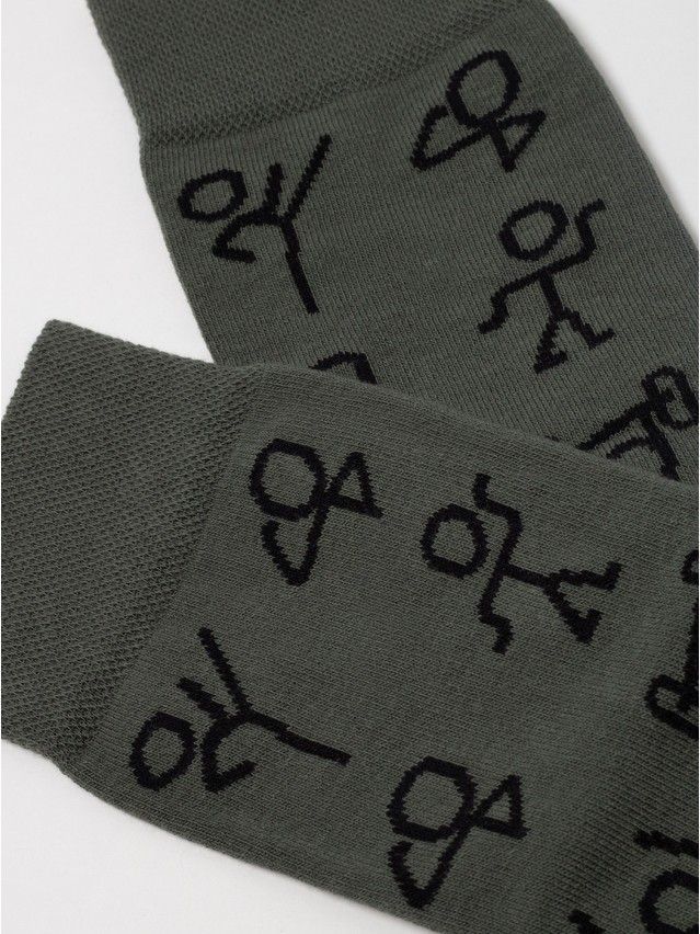 Носки мужские DW HAPPY 17С-151СП, р.25, 188 хаки - 3