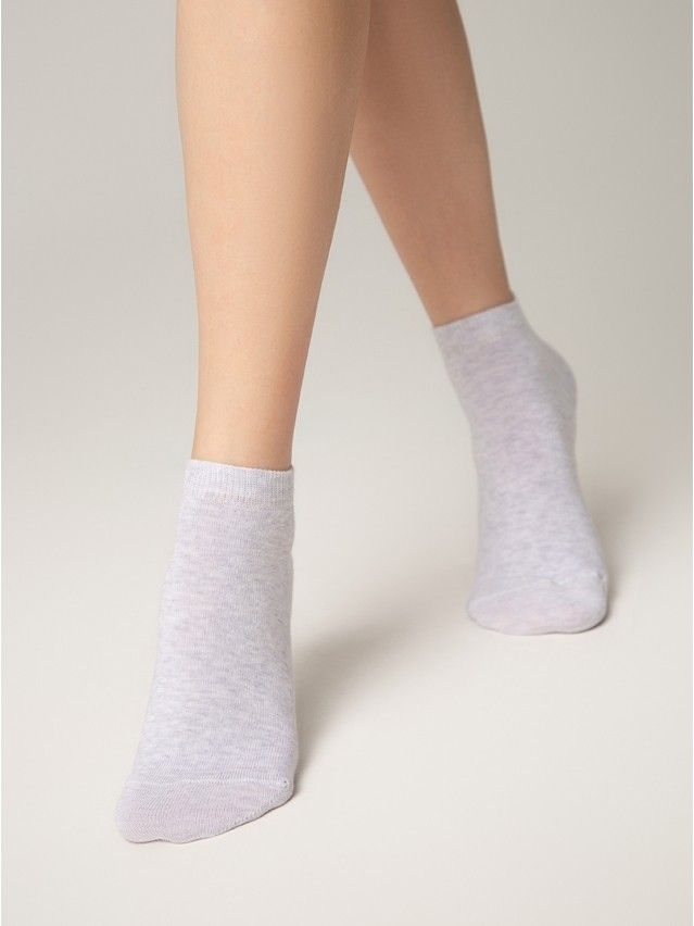 Носки женские хлопковые CE 3DSOCKS (короткие) 24С-3СП, р.23-25, 000 светло-серый - 3