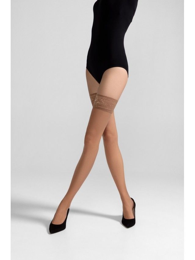 Women's stockings CONTE ELEGANT CLASS 20 ( euro-packing),s.1/2, bronz - 3
