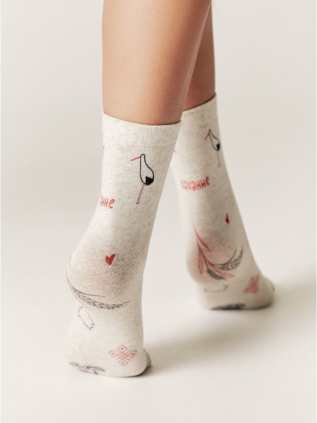 Носки женские CE FANTASY 20С-107/1СП, р.23-25, 641 бежевый - 3