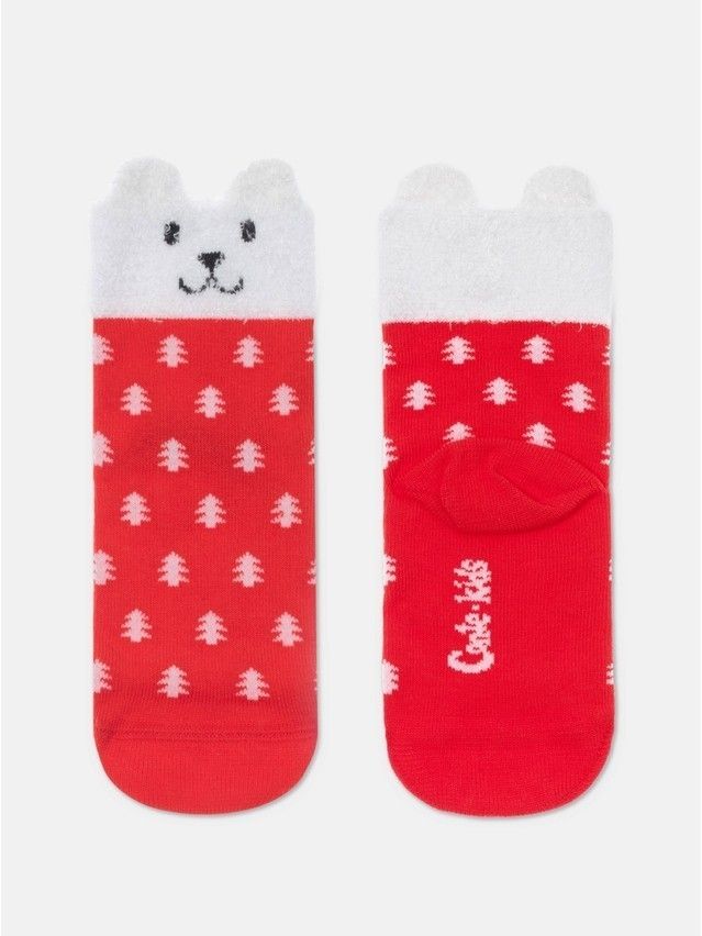 Носки детские CK NEW YEAR 21С-67СП, р.16-18, 909 красный - 2