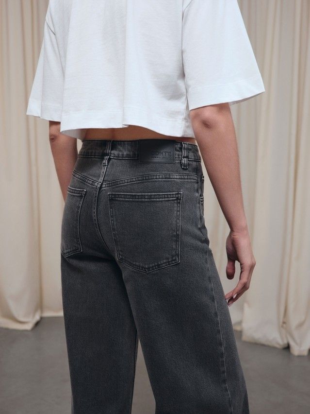 Джинсы женские C CON-802, р.164-90, washed black - 6