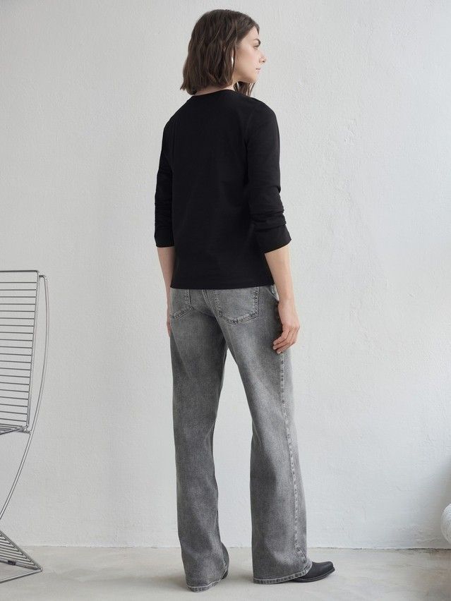 Джемпер женский C LD 3287, р.170-84, black-eye - 3