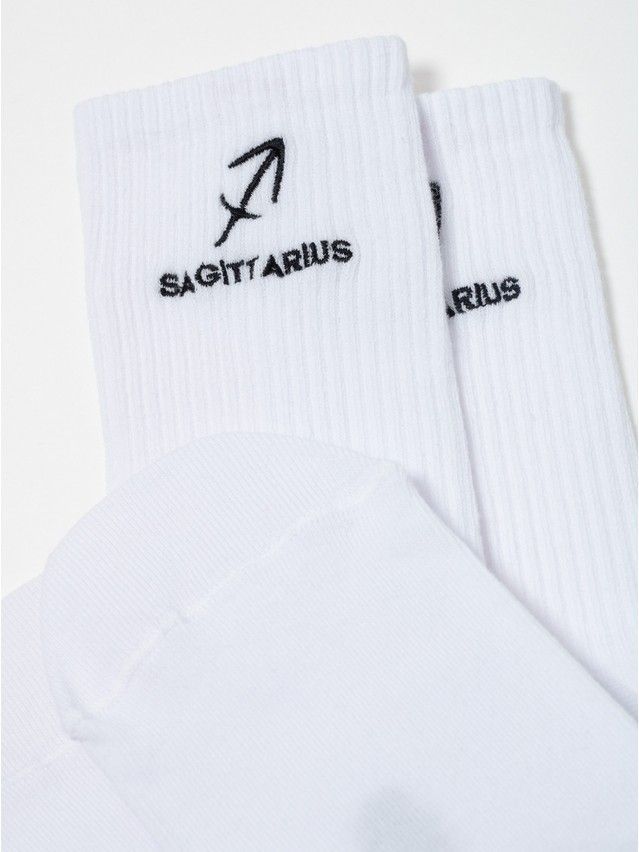 Носки женские хлопковые C FANTASY (с вышивкой) 24С-77СП, р.23-25, 664 белый - 12