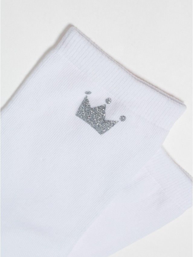 Носки женские хлопковые CE CLASSIC (с декором) 22С-40СП, р.36-37, 430 белый - 5