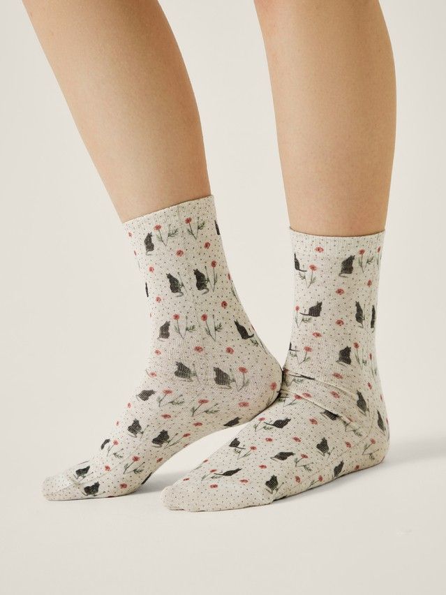 Носки женские CE FANTASY 20С-107/1СП, р.23-25, 958 бежевый - 1