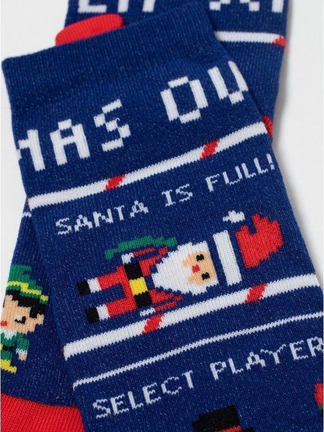 Носки детские CK NEW YEAR 21С-67СП, р.16-18, 950 синий - 3