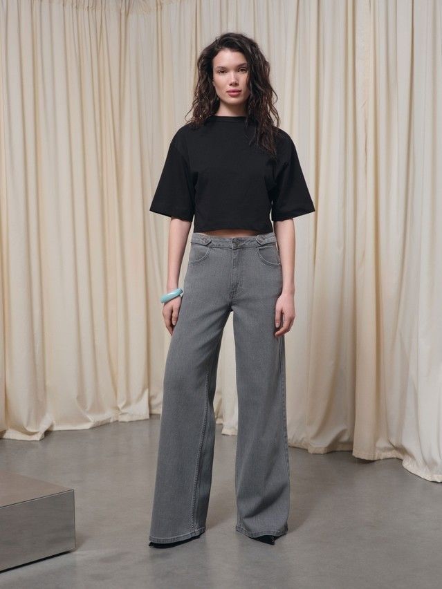 Джинсы женские C CON-837, р.164-90, grey - 1