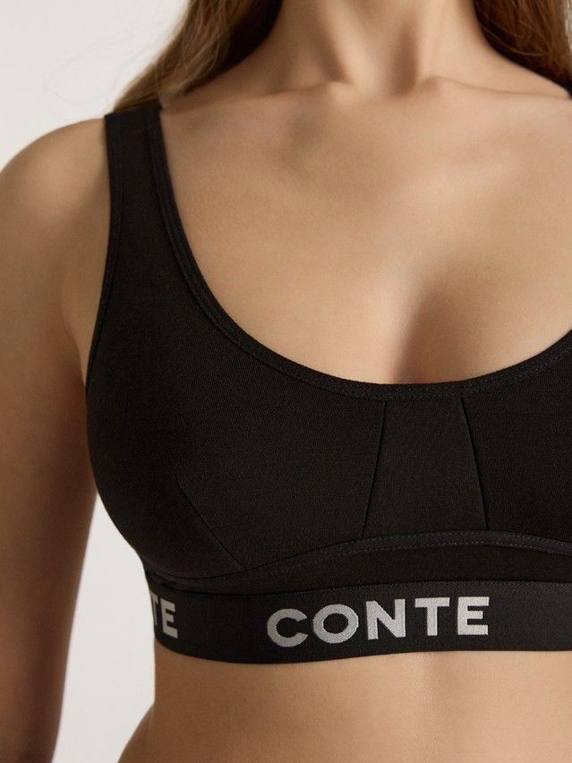 Бюстье женское CE COMFY LINE LBE 2990, р.170-84, black-silver - 3