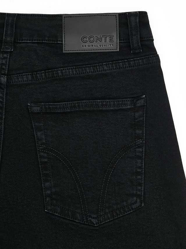 Джинсы женские C CON-844, р.164-90, washed black - 12