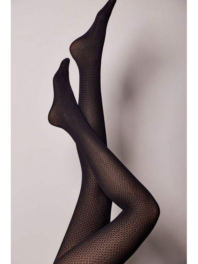 Колготки женские CE FANTASY GRAPHIC, р.2, nero - 4