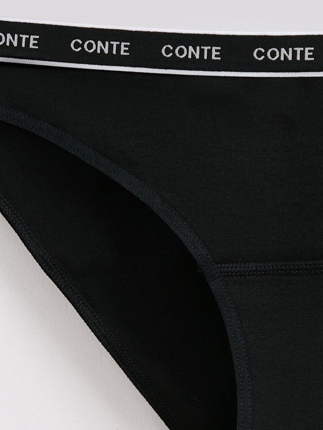 Трусы женские CE COMFY LINE LB 3013, р.90, black-silver - 5