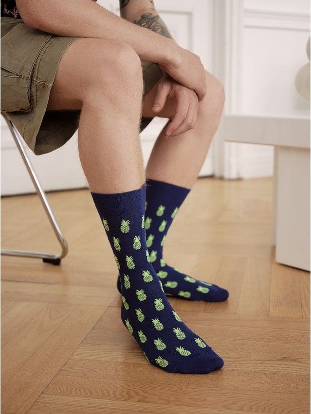 Носки муж. DW HAPPY 20С-37СП, р.40-41, 145 синий - 1