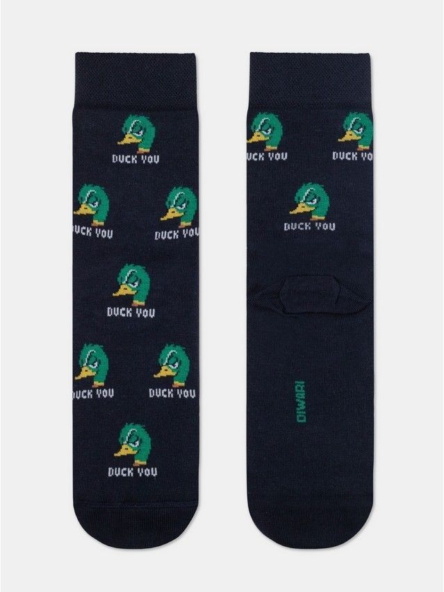 Носки мужские DW HAPPY 17С-151СП, р.25, 187 темно-синий - 1