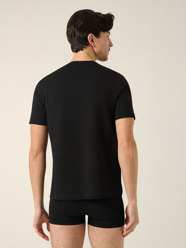 Фуфайка мужская DW BASIC MEN MF 4024 (бандероль),р.176,182-92, black - 7